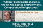 Global Historical Research in the United States and Germany. Comparative Perspectives